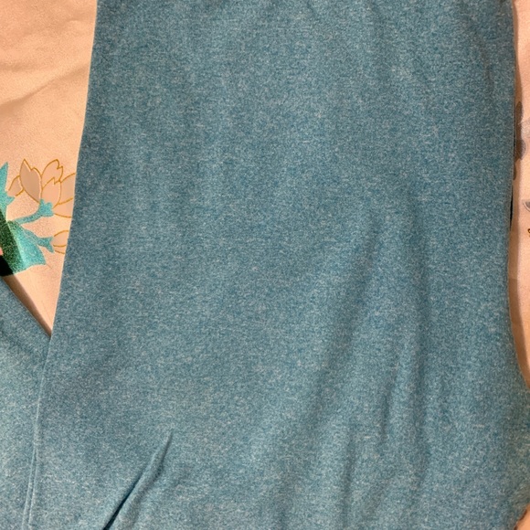 NWOT LulaRoe Light Blue Leggings - Picture 2 of 4